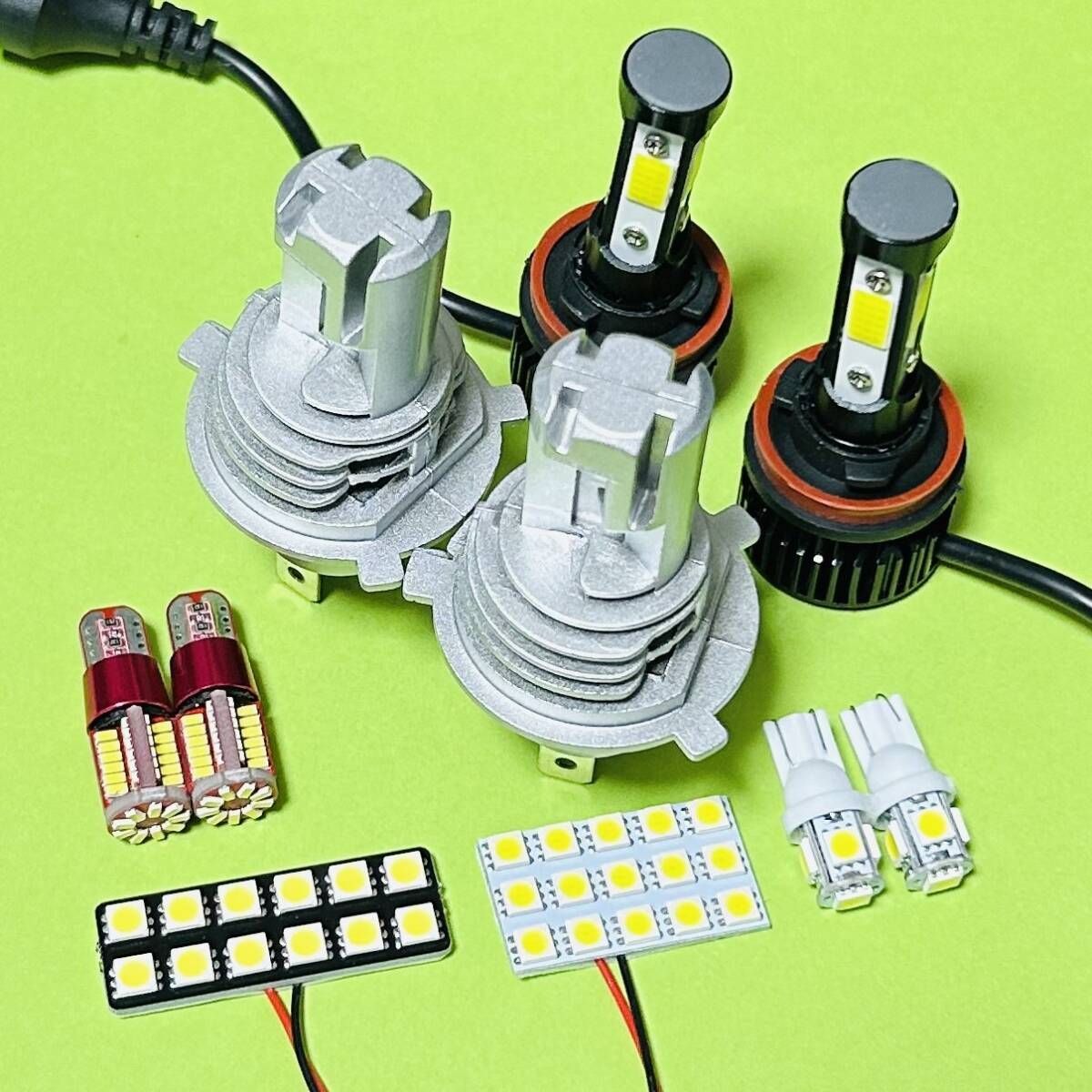 エブリイワゴンハイルーフ DA64W LED ルームランプ ナンバー灯 ポジション球 フォグランプ ヘッドライト エブリィ エブリー カー用品