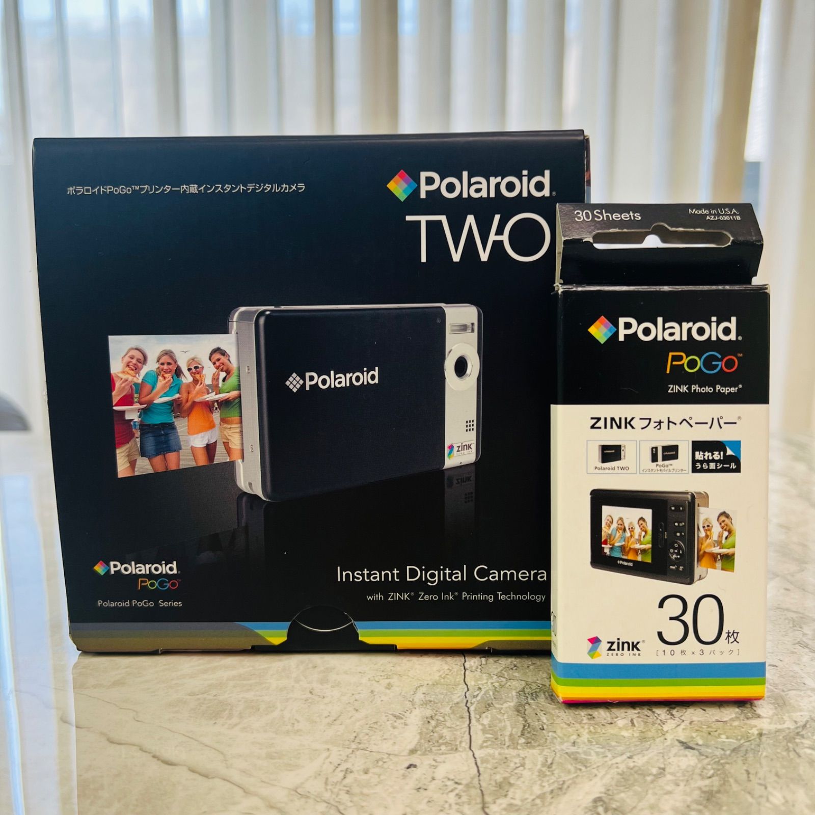新品　未使用品　Polaroid CZJ-05300B デジタルチェキ 新品・未使用】Polaroid CZJ-05300B デジタルチェキ - メルカリ