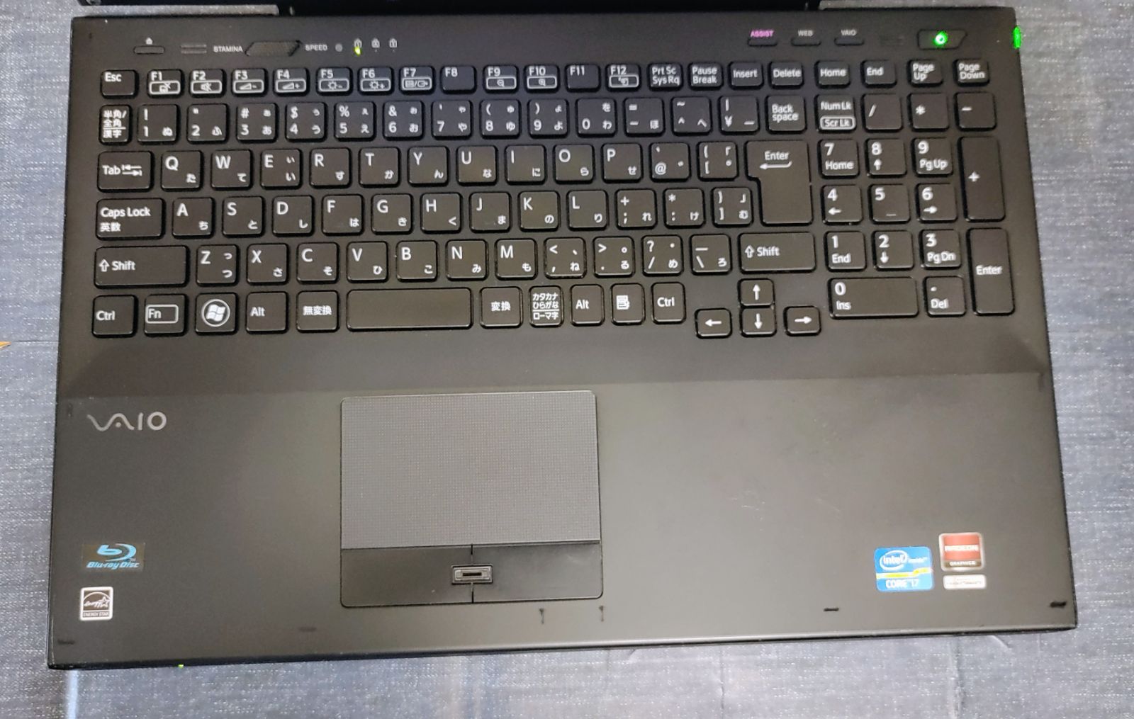 VAIO Corei7 SSD500GB メモリ12GB ブルーレイ PC - メルカリ