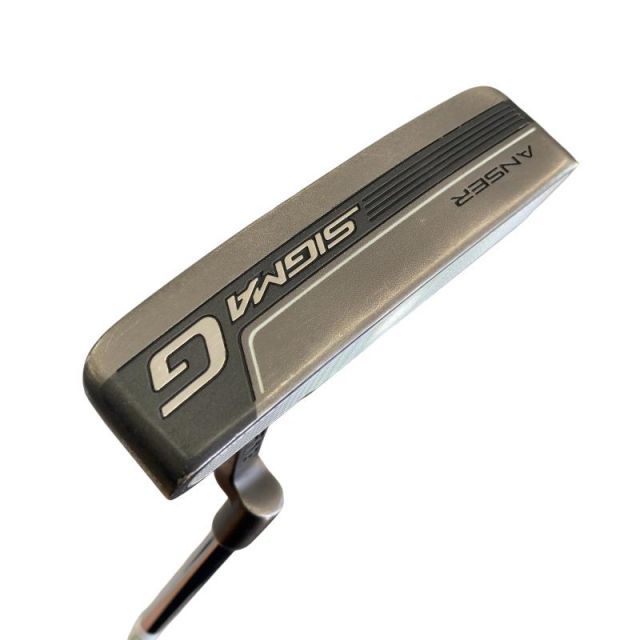 【中古】 ピン SIGMA G ANSER ブラック 34インチ(PP60) パター PT スチール (フレックスその他) メンズ 男性用 右利き 右用 Cランク ゴルフクラブ