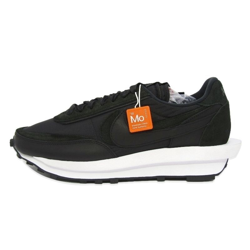 未使用 sacai × NIKE ナイキ 30cm LD WAFFLE/SACAI BV0073-002 サカイ LD ワッフル 2019年製 コラボ BLACK 88000227