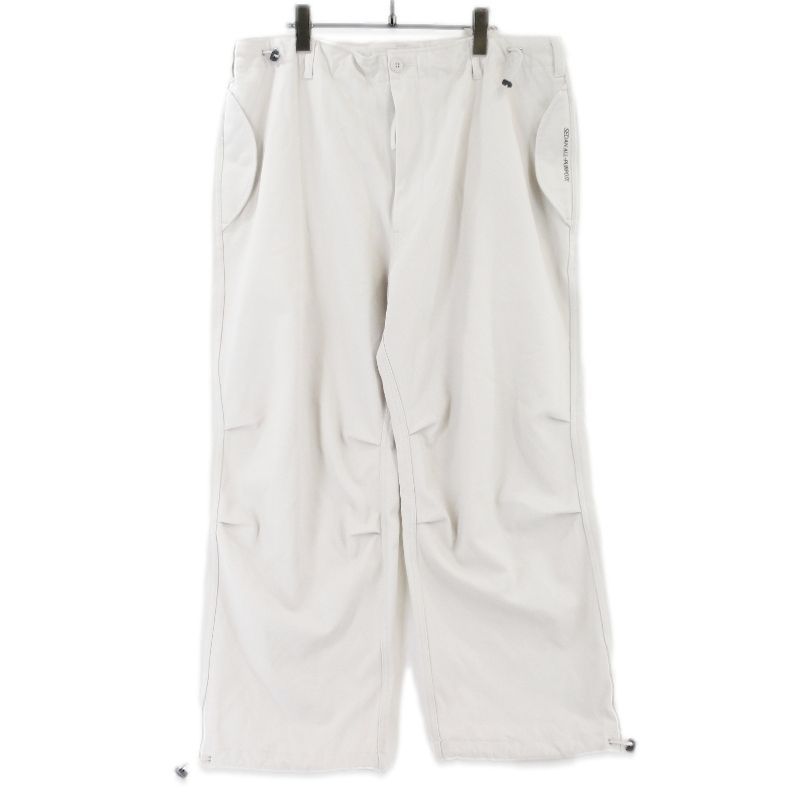SEDAN ALL-PURPOSE セダンオールパーパス オーバーパンツ SD23F-PT05 Tech Wool Over Pants ドローコード ベージュ L 99001707 6,958円