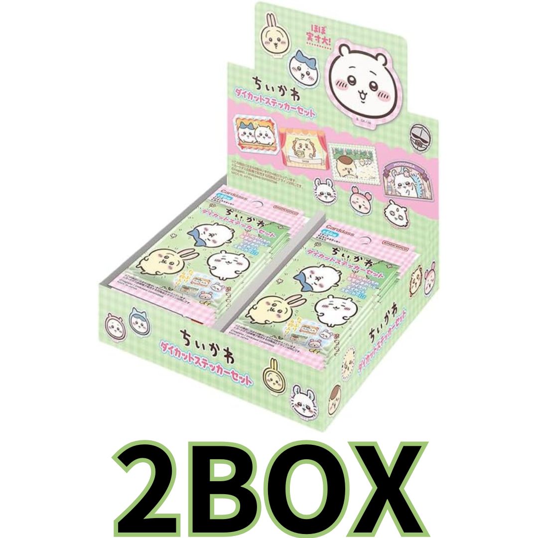 アニメちいかわ ダイカットステッカーセット(パック)（1BOX20個入り）2BOX 6,545円