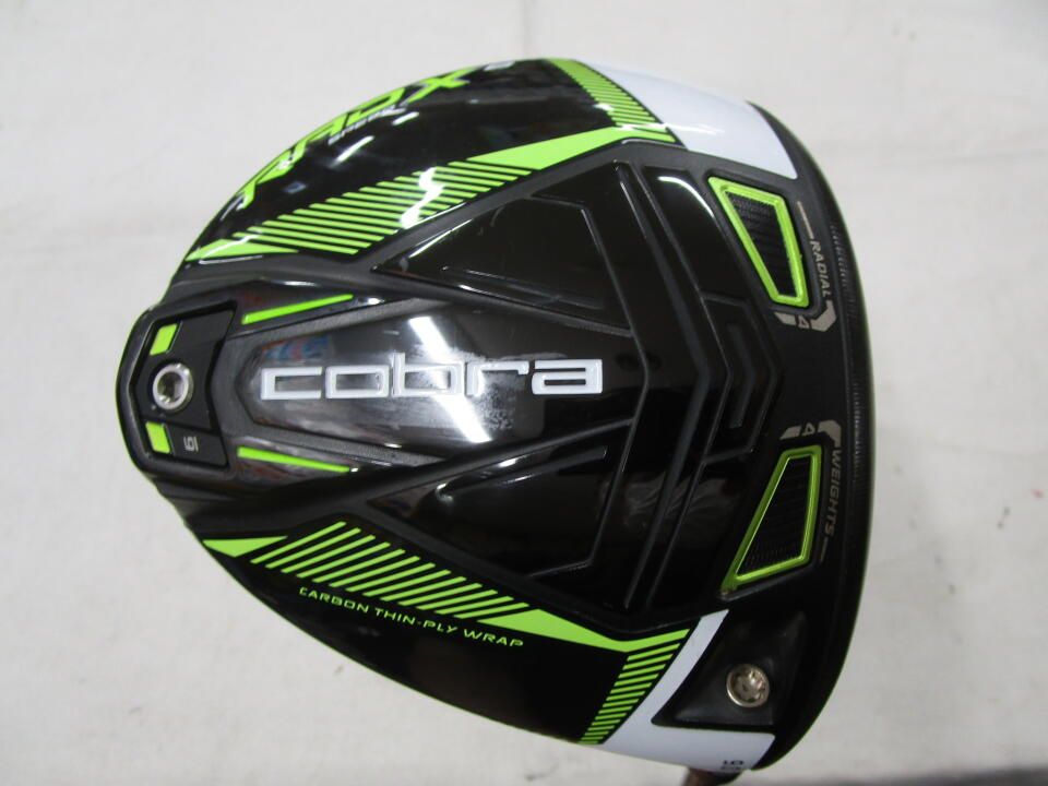 コブラ　KING RADSPEED XB Black/Yellow　9度　◆リシャフト◆Speeder661　エボⅥ　Sフレックス　ドライバー　中古　ゴルフドゥ！札幌東苗穂店【最短即日発送】