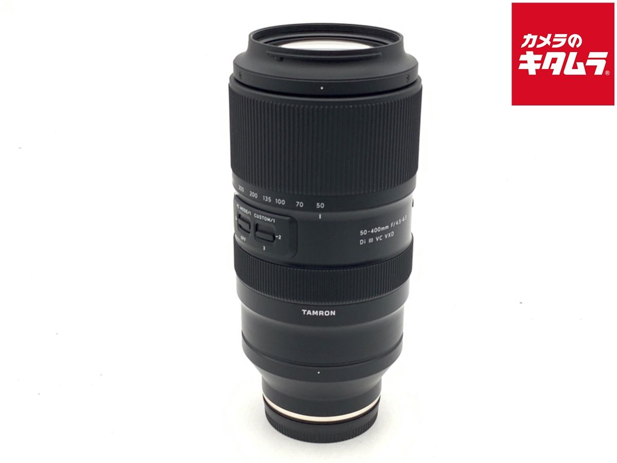 【中古】 【並品】 タムロン 50-400mm F/4.5-6.3 Di III VC VXD ソニー Eマウント用(Model A067)