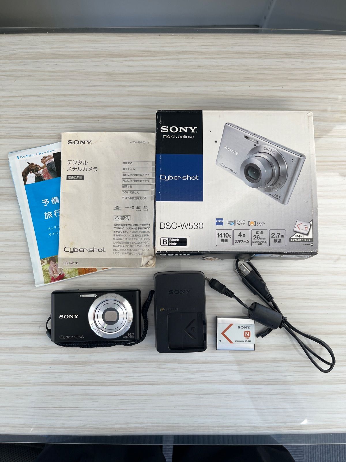 Sony SONY compact digital camera Cyber-shot DSC-W530 black