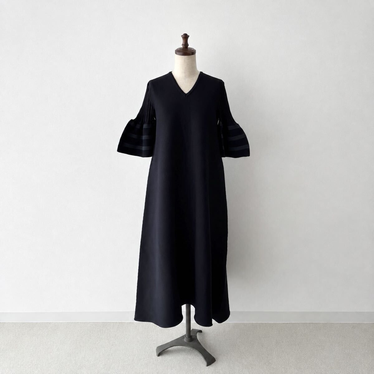 CFCL シーエフシーエル POTTERY SHORT BELL SLEEVE FLARE DRESS CF007KH089 ベルスリーブ フレア ドレス ワンピース サイズ 1 80807 0150 21,900円