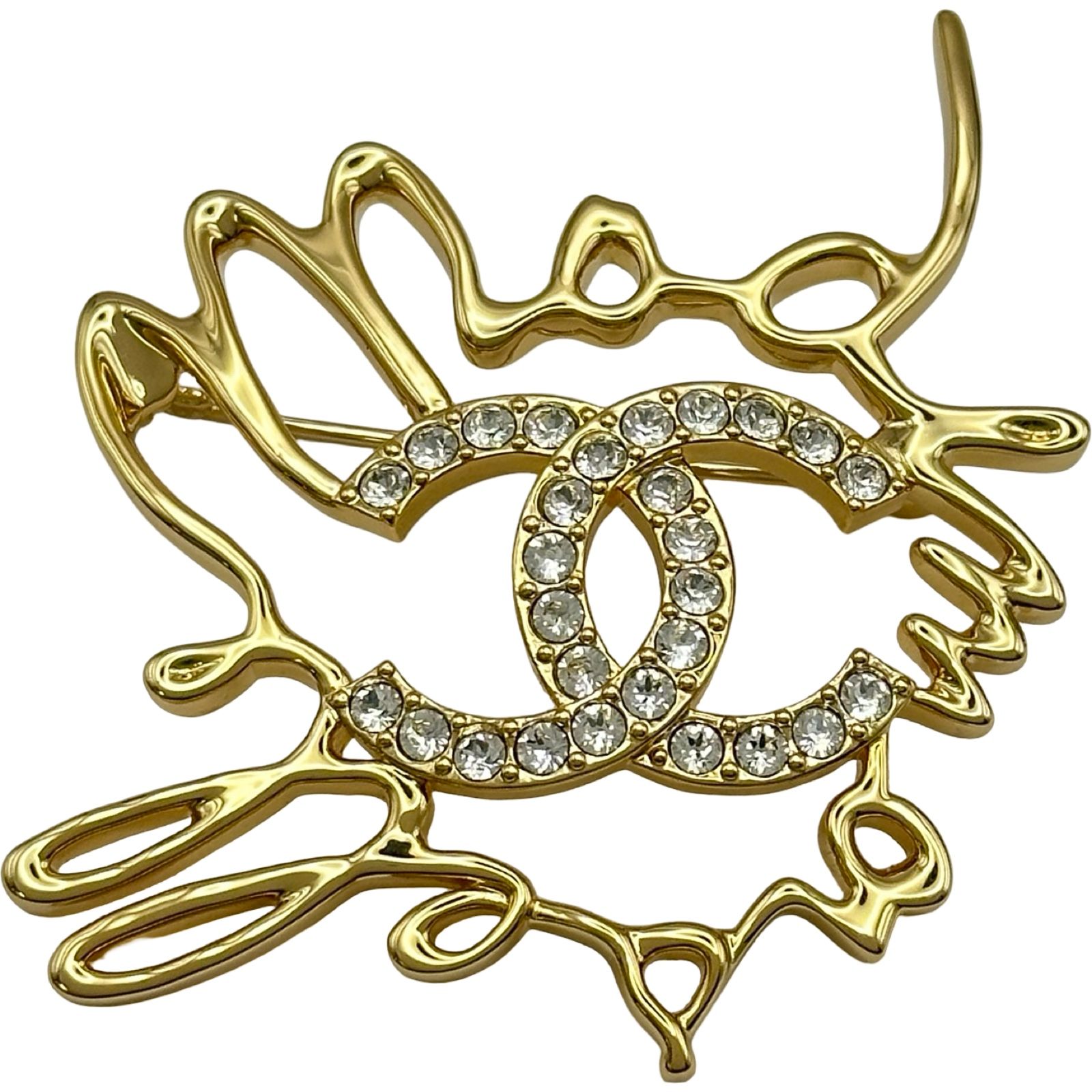 シャネル CHANEL ココマークブローチ ゴールド メタル アクセサリー 59,400円