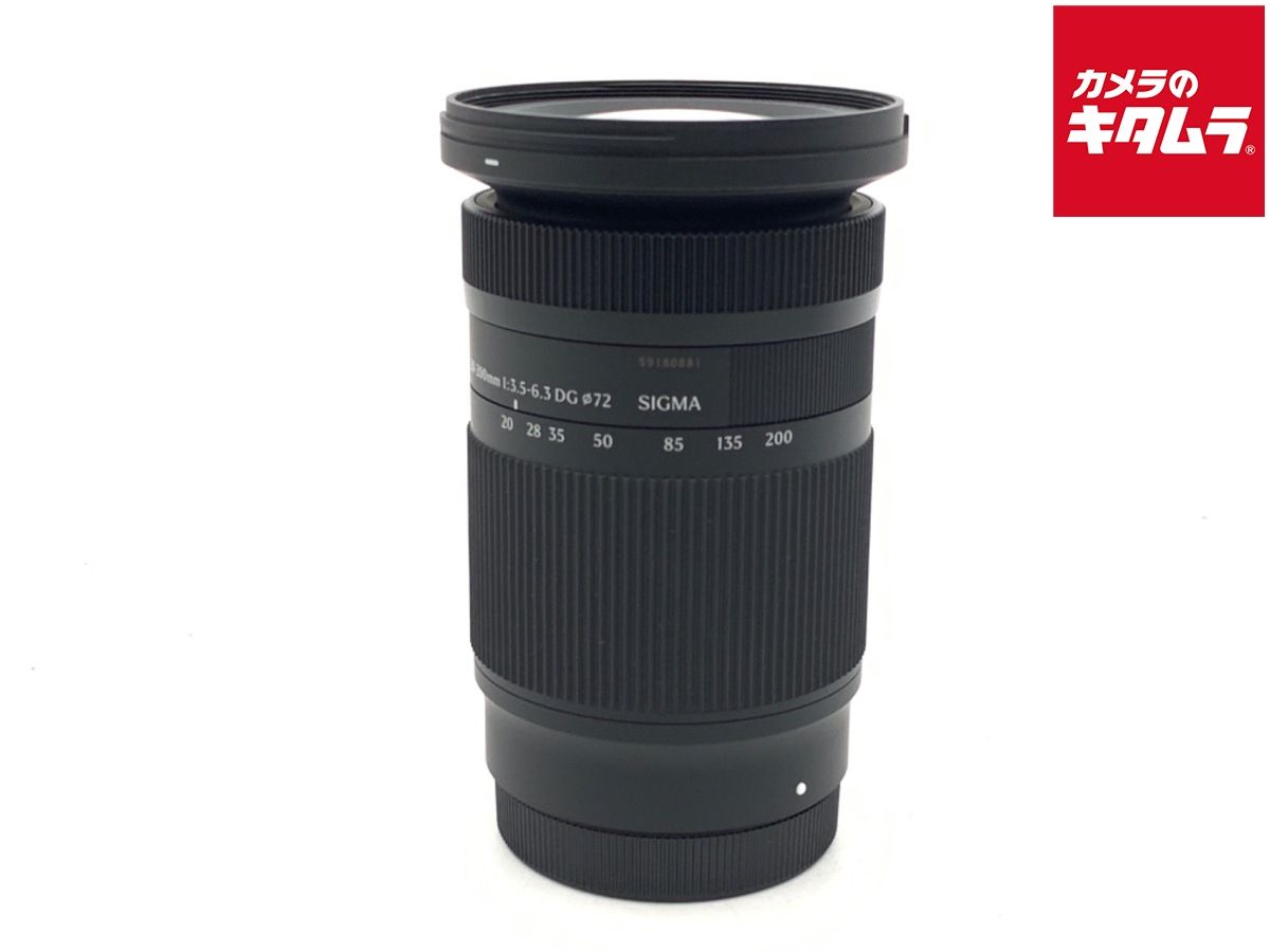 【中古】 【良品】 シグマ 20-200mm F3.5-6.3 DG Contemporary Lマウント用 63,888円