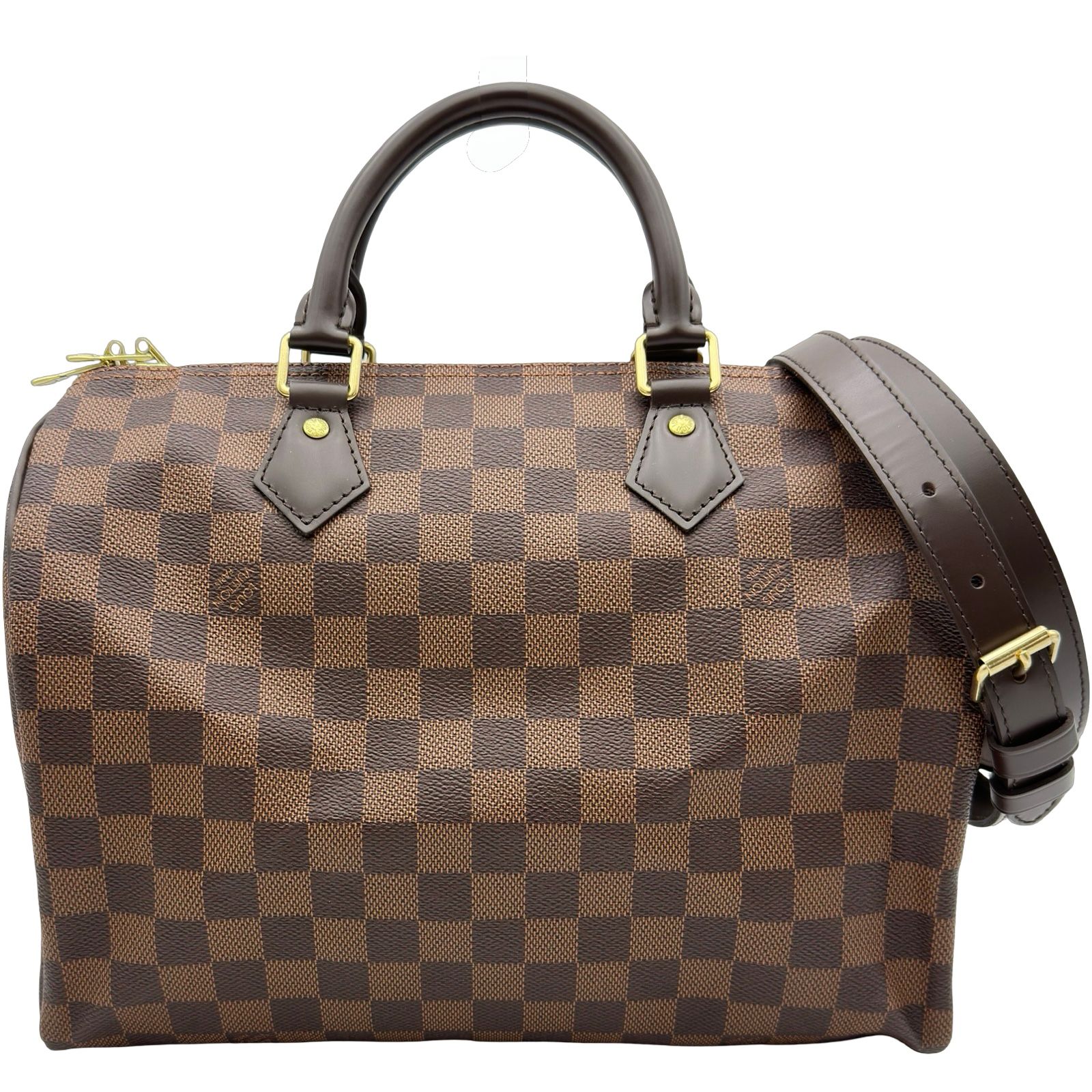 ルイ・ヴィトン LOUIS VUITTON スピーディ・バンドリエール30 N40590 ブラウン ダミエ・キャンバス レディース ハンドバッグ 127,500円