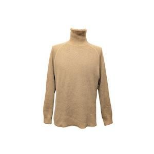 OLD JOE オールドジョー HONEYCOMB WAFFLE MOCK-NECK SHIRTS 192OJ-KN07 ブラウン系 コットン サイズ38 G00487