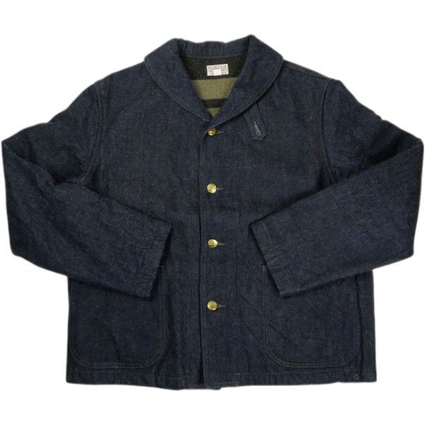 Size【44】 At Last ＆ Co アットラスト/BUTCHER PRODUCTS ブッチャープロダクツ LOT746 DENIM DECK JACKET BLANKET LINED デッキジャケット インディゴ 【中古品-良い】 30015890