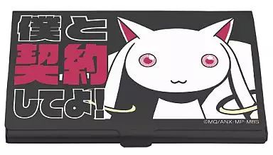 [Used] storage/portable item Puella Magi Madoka ☆ Magica Kyubee business card case