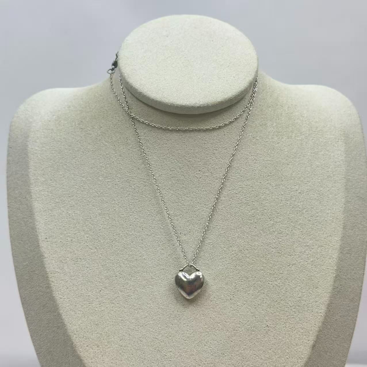 TIFFANY&Co. ヴィンテージ フルハート ネックレス SV925