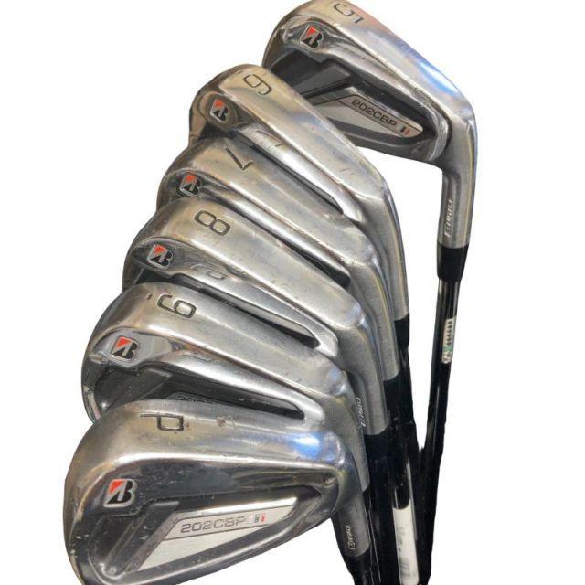 【中古】 ブリヂストン TOUR B 202CBP 6S アイアンセット IR NS PRO MODUS3 TOUR105 (フレックスS) メンズ 男性用 右利き 右用 Cランク ゴルフクラブ