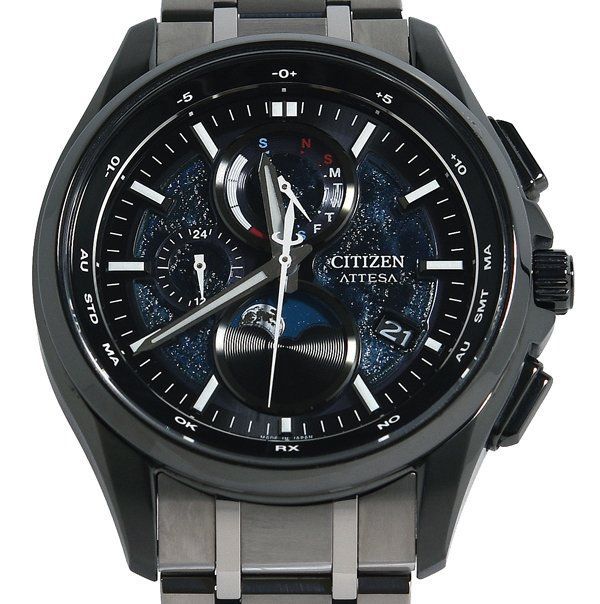 箱保付 極美品 CITIZEN シチズン ATTESA アテッサ BY1008-67L H874-005HK07 HAKUTO-Rコラボレーションモデル エコ・ドライブ メンズ