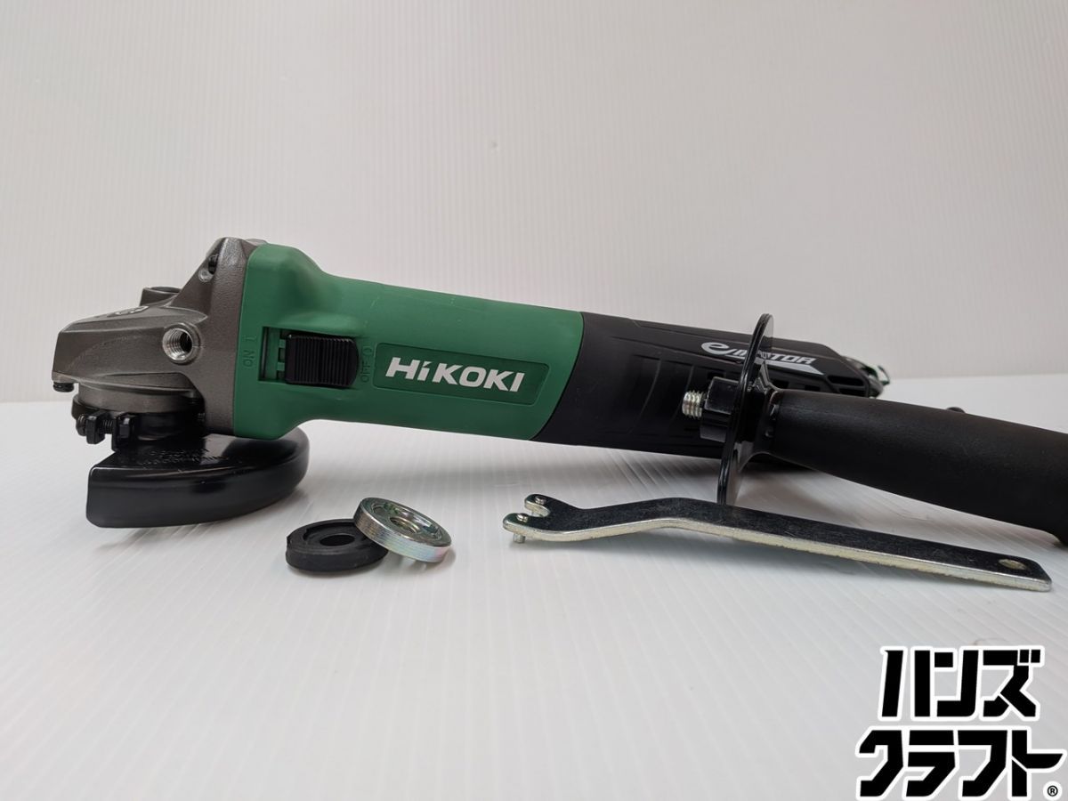 ★ハイコーキ HIKOKI　100㎜　電子ディスクグラインダー　G10BYE　100V　ハンドル付　未使用品　箱なし