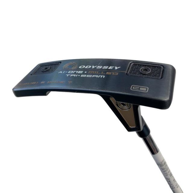 【中古】 オデッセイ Ai-ONE・MILLED TRI-BEAM DOUBLE WIDE T CH 34インチ パター PT STROKE LAB 90 スチール (フレックスその他) メンズ 男性用 右利き 右用 Cランク ゴルフクラブ