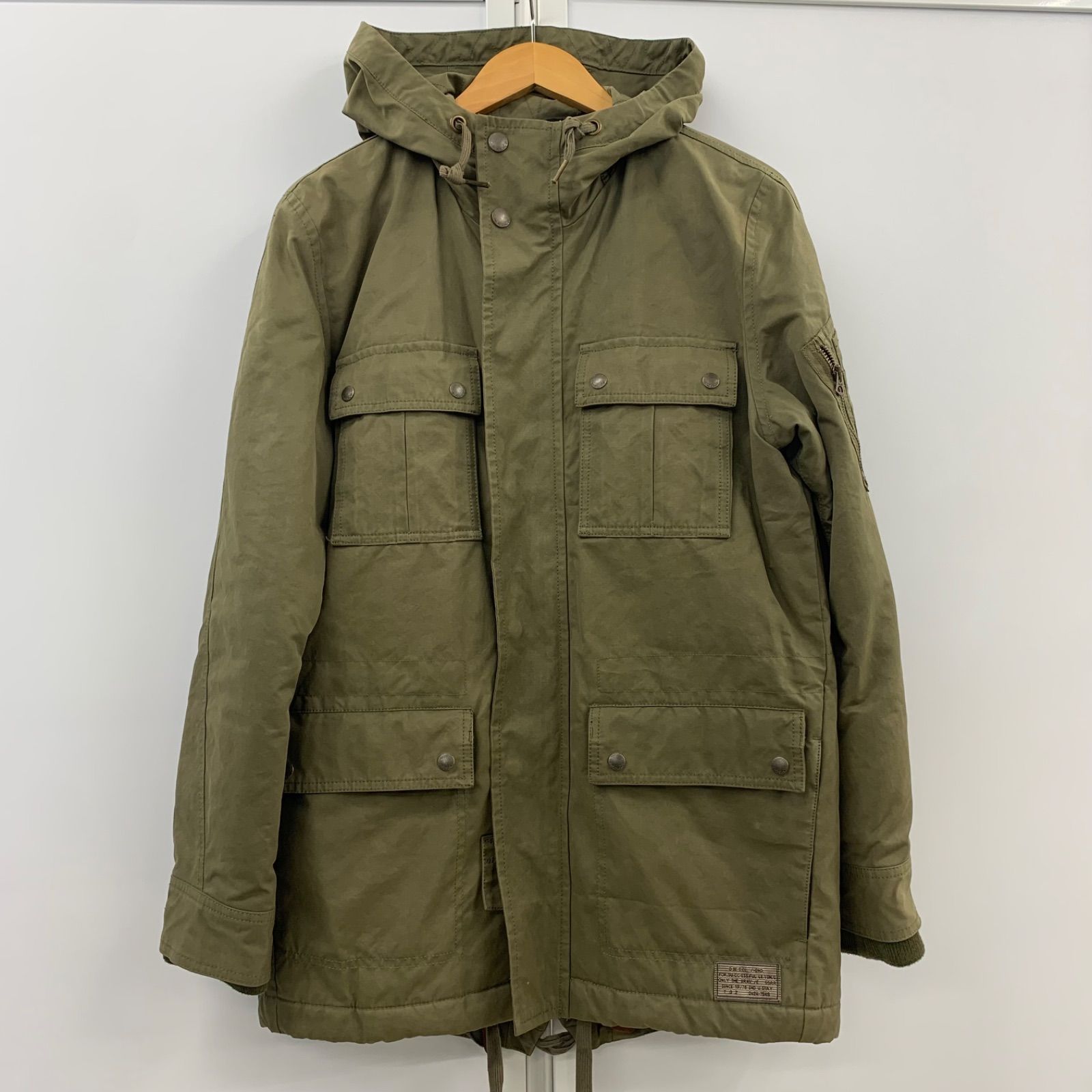 DIESEL ディーゼル ミリタリージャケット カーキ Mサイズ 平塚店 衣料品　D 6,145円
