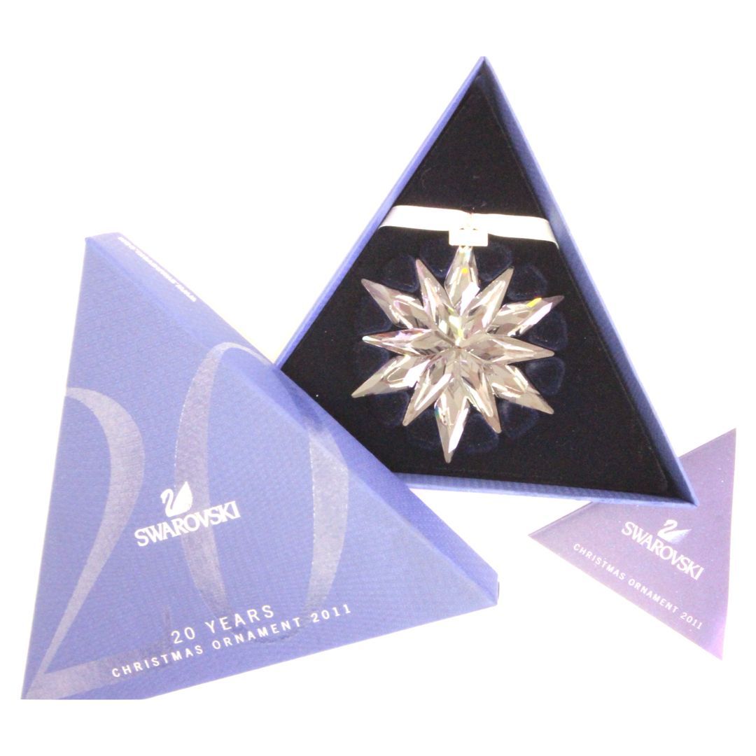 Swarovski スワロフスキー】 未使用 クリスマス オーナメント