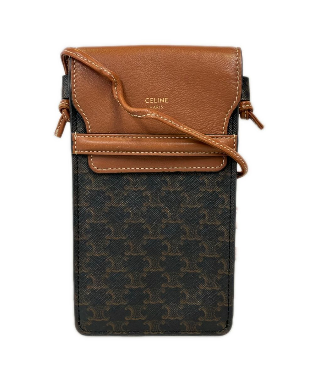 セリーヌ ショルダーバッグ 斜め掛け フォンポーチ トリオンフ レディース CELINE 19,404円