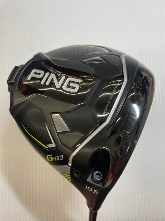 ピン　G430 MAX　10.5度　ALTA J CB BLACK　SRフレックス　ドライバー　中古【最短即日発送】