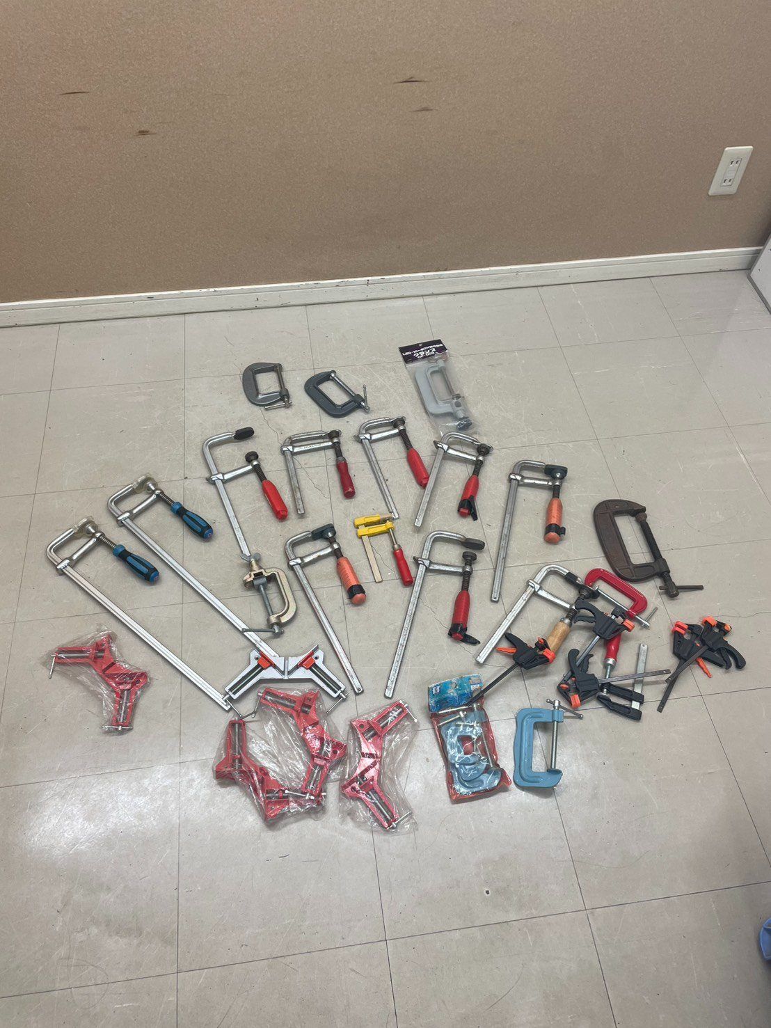 【大量20点以上】F型クランプ C型クランプ コーナークランプ 各種セット 木工 鉄工 DIY