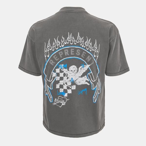 リプレゼント メンズ トップス Tシャツ Represent Rep Legacy Tee Sn54 Vintage Grey グレー 26,100円