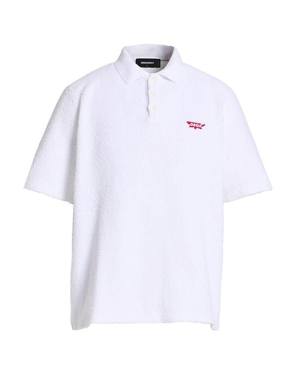ディースクエアード メンズ トップス ポロシャツ DSQUARED2 White ホワイト 31,720円
