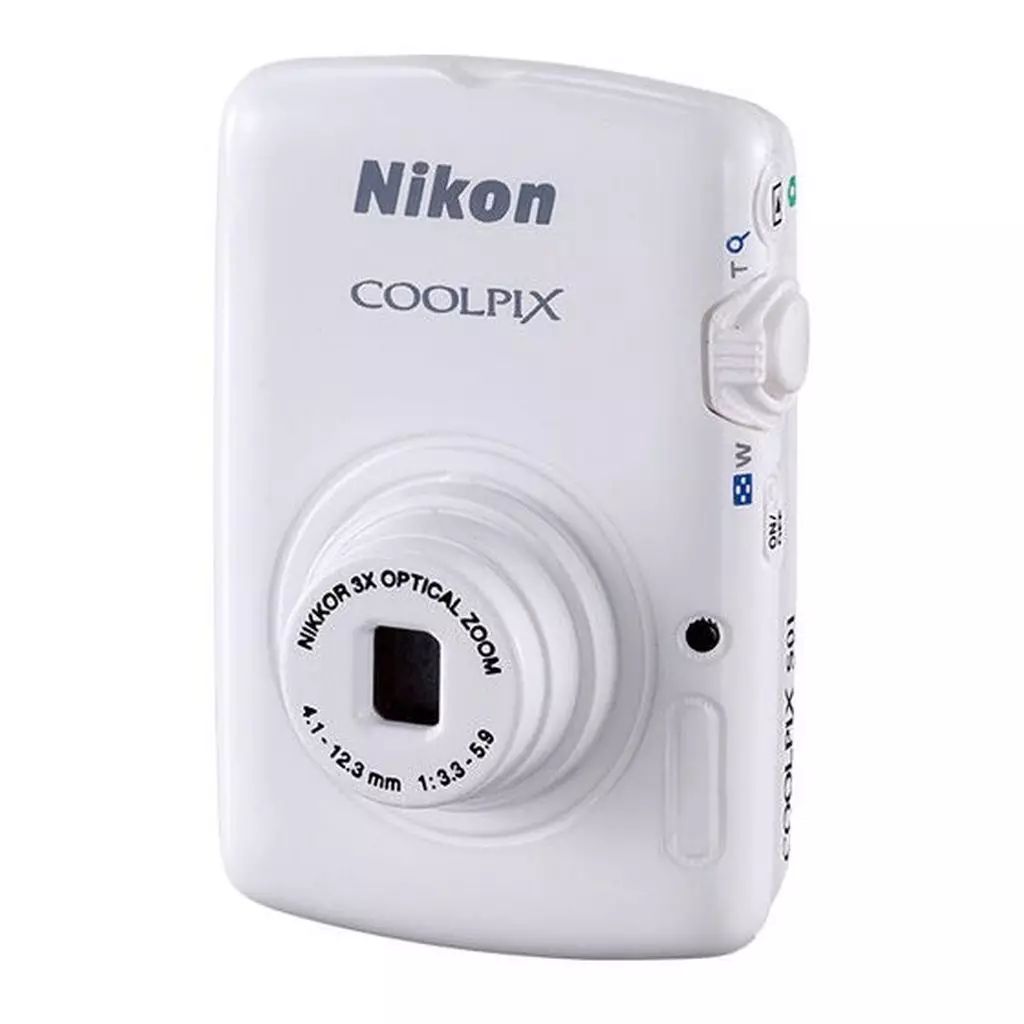 [Used] Trading Figure COOLPIX S01 White “Nikon Miniature Camera Collection 2”