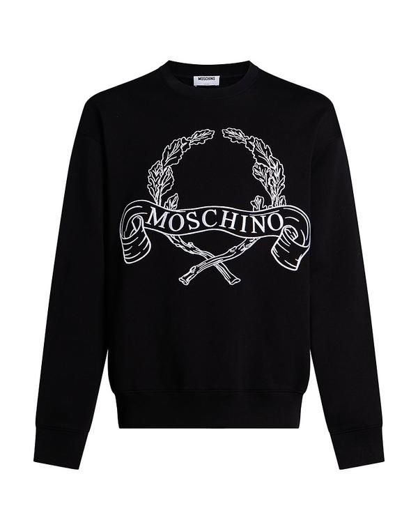 モスキーノ メンズ アウター パーカー・スウェット MOSCHINO Black ブラック