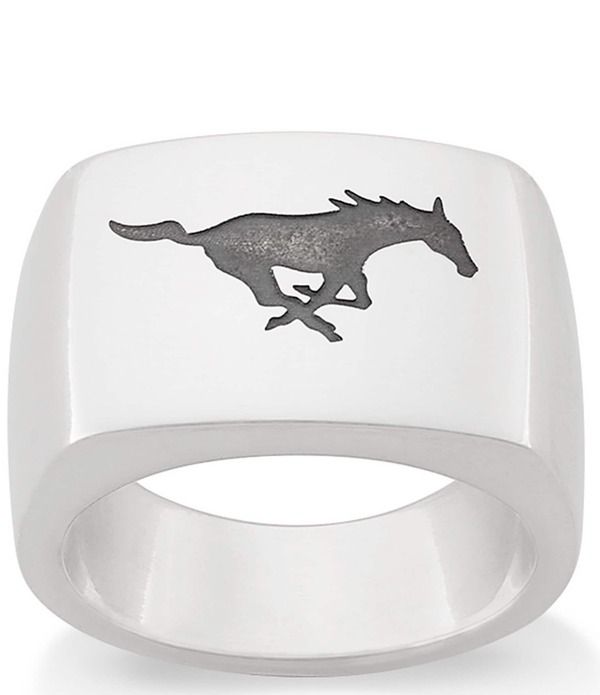 ジェームズ エイヴリー メンズ アクセサリー カフスボタン James Avery Southern Methodist University Signet Ring Sterling Silver