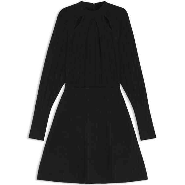 ボス レディース トップス ワンピース A ライン Boss Womens Fuccia Black A Line Dress Black 001 ブラック