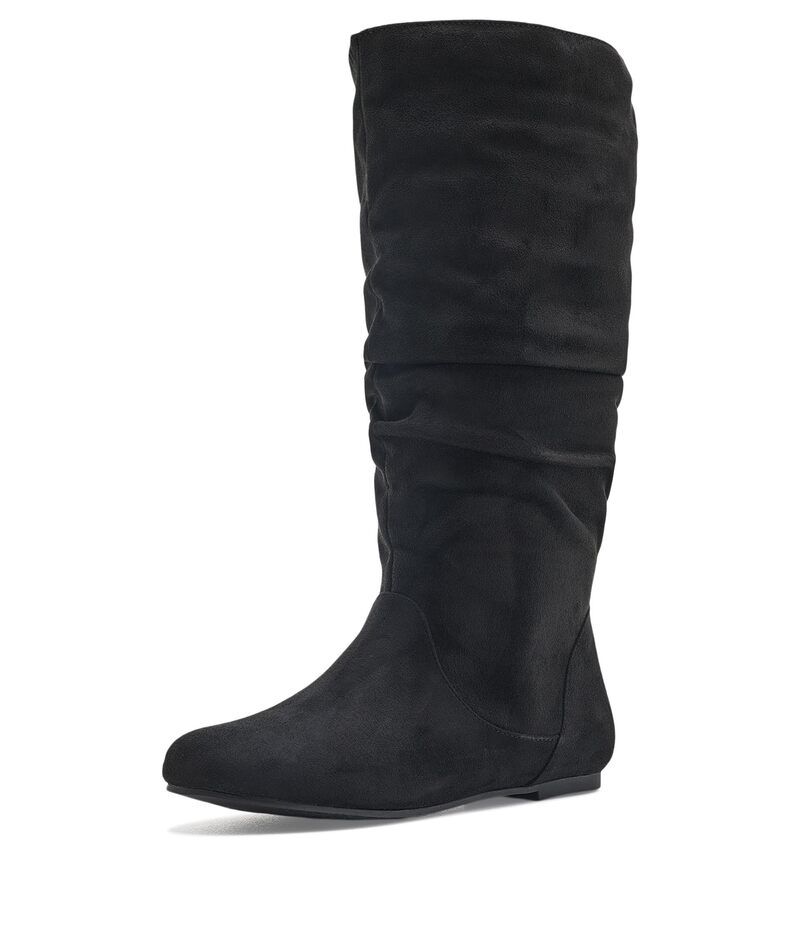 ジュルネ コレクション レディース シューズ ブーツ・レインブーツ Journee Collection JAYNEWC Black Suede ブラック