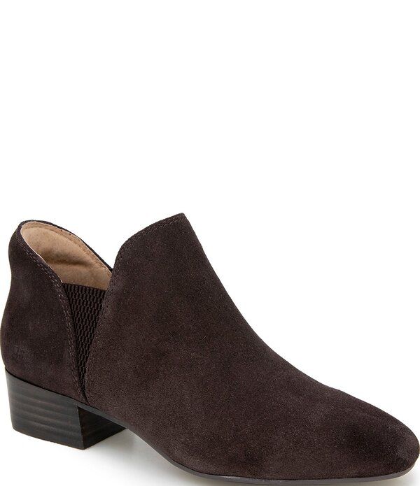 ジェントルソウルズ レディース シューズ ブーツ・レインブーツ スエード Gentle Souls Fran Suede Booties Dark Brown ブラウン 34,320円