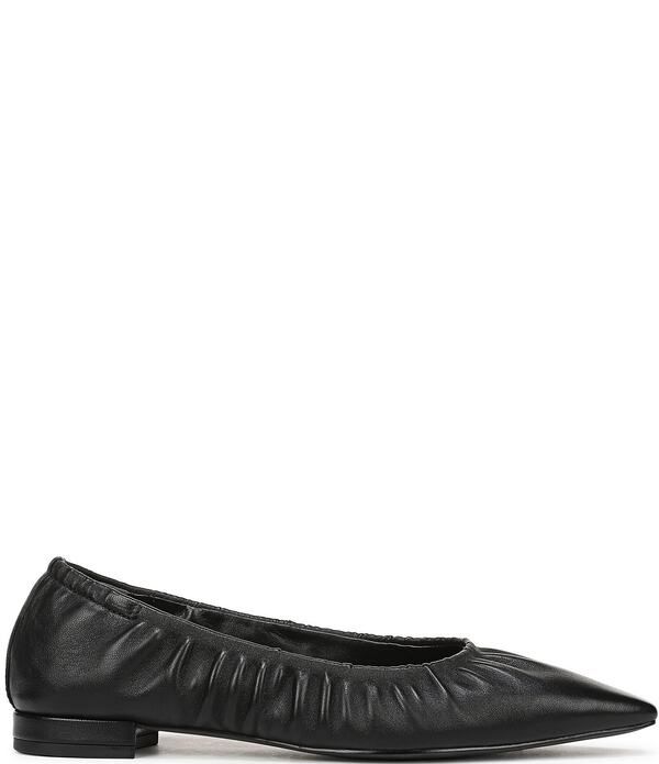 サムエデルマン レディース シューズ パンプス レザー Sam Edelman Essex Leather Snip Toe Ballet Flats Modern Ivory アイボリー