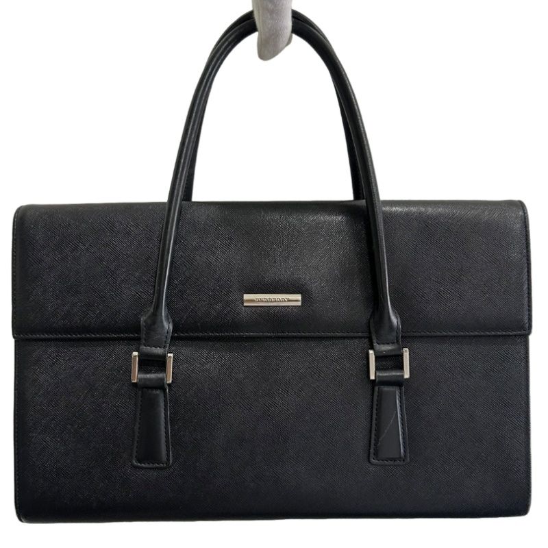BURBERRY バーバリー ハンドバッグ ブラック レザー レディース 【中古】 32608K131 14,058円