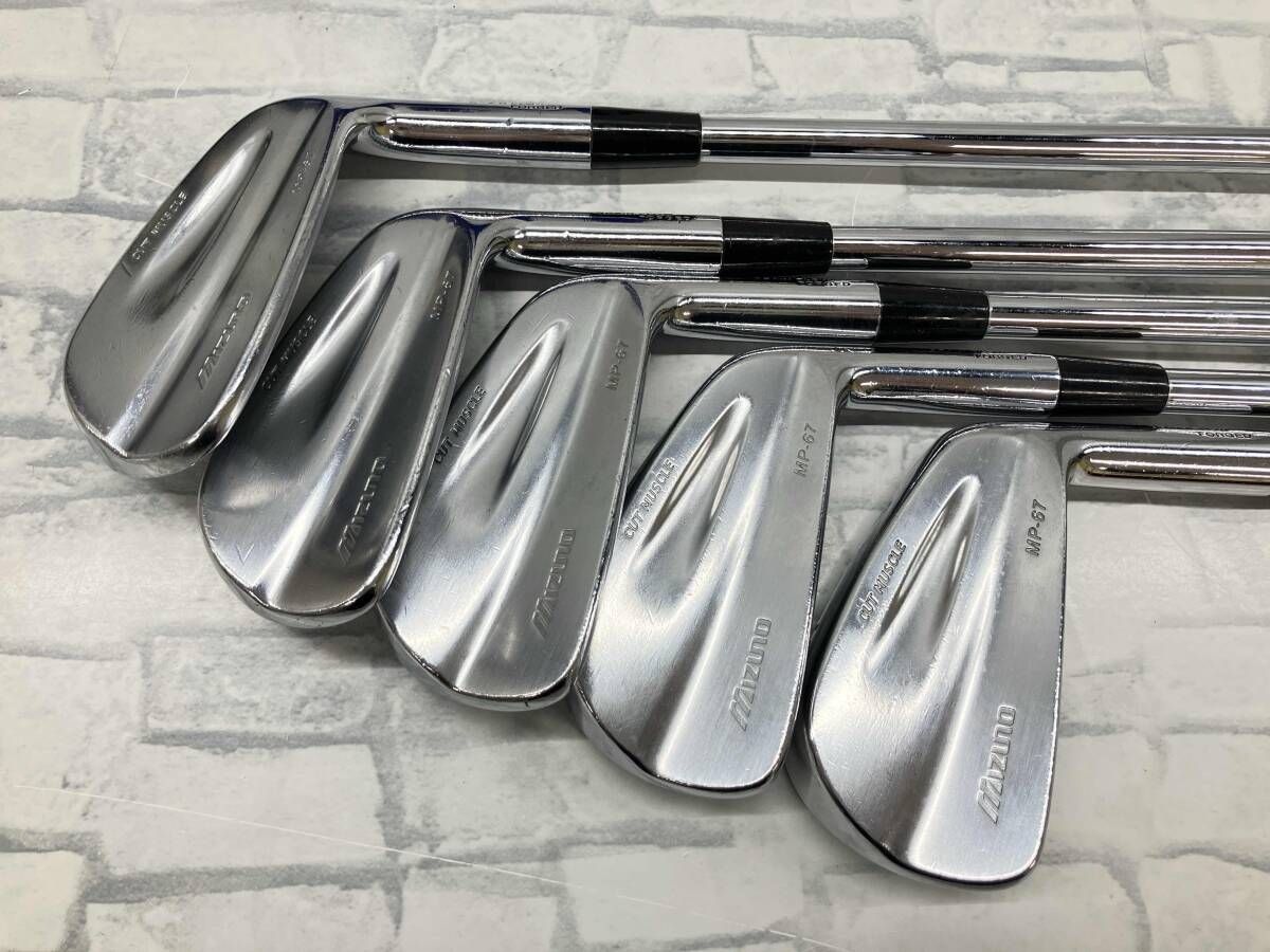 MIZUNO ミズノMP-67 TRUE TEMPER DYNAMIC GOLD MADE IN U.S.A #4.5.6.7.8 5本アイアンセット