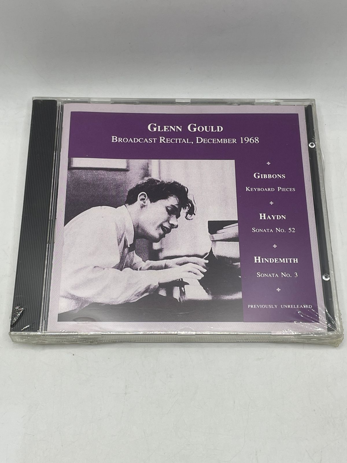 【希少・CD】 グレン・グールド Glenn Gould 放送リサイタル 1968年12月 2608CZta19