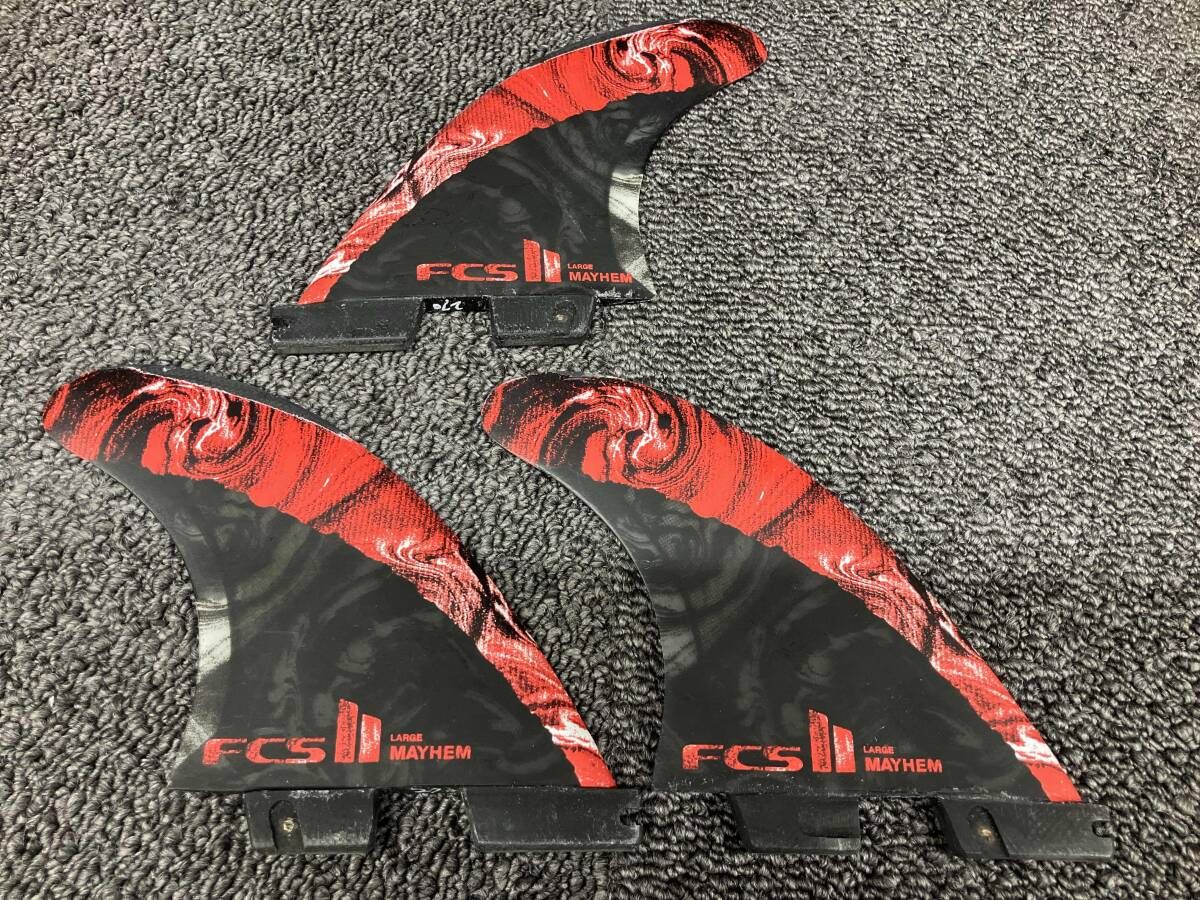 サーフボードフィン　FCS II トライフィン　MAYHEM MB CARBON TRIFIN エフシーエスツー 8,767円