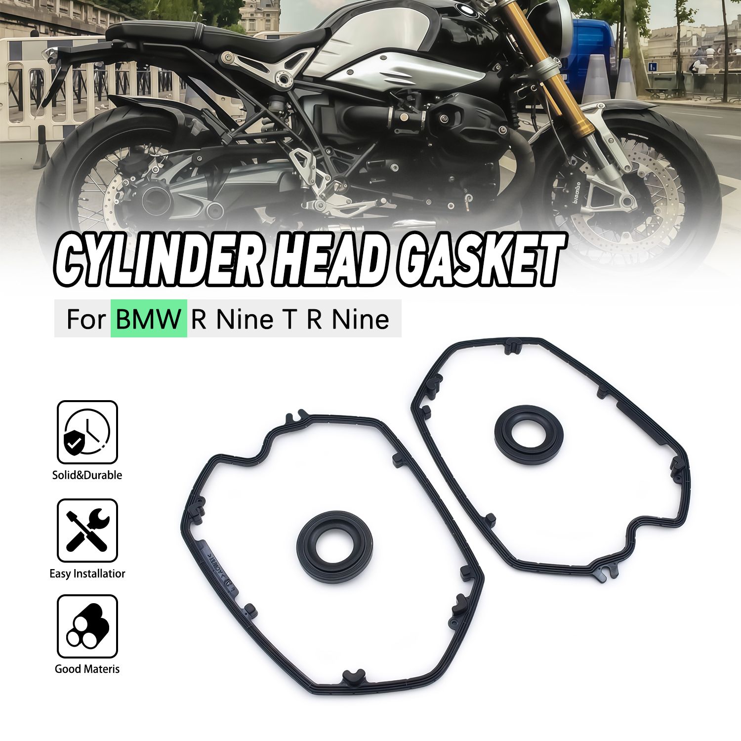 BMW R Nine T 用 シリンダーヘッド バルブカバー ガスケット 11127923660