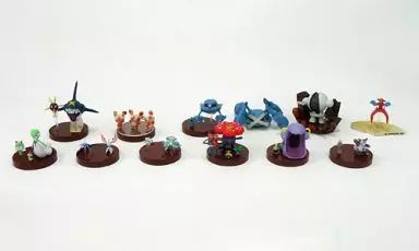 [Used] Complete 9 types of trading figures set “Pokémon Advance Generation 3D Pokédex Vol.7”