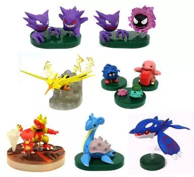 [Used] All 7 types of trading figures set “Pokémon Advance Generation Zenkoban 3D Pokédex Vol. 5”