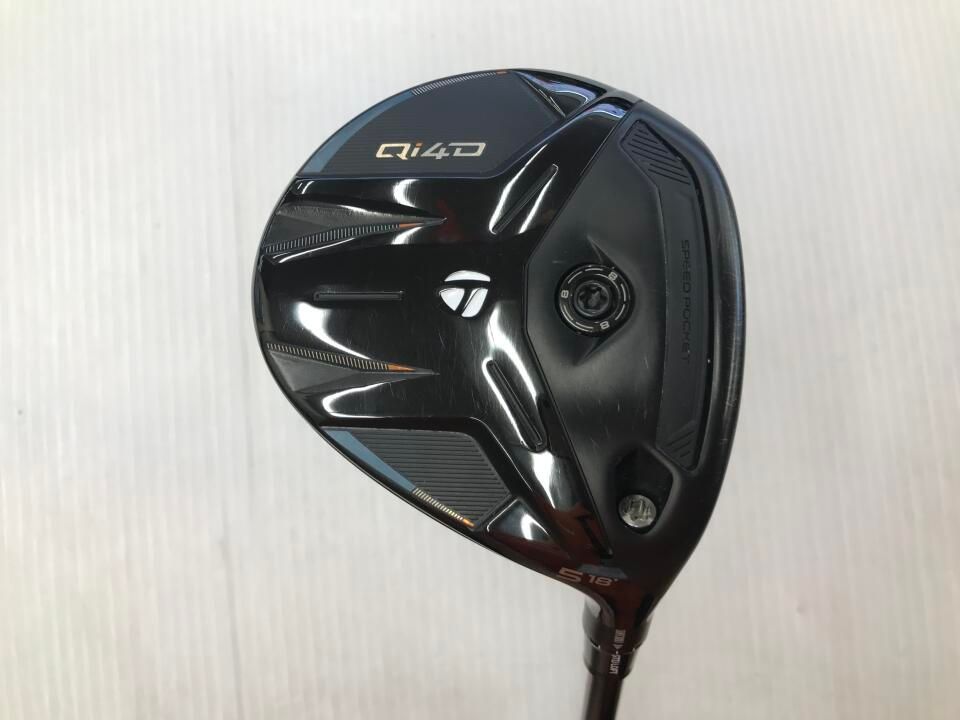 テーラーメイド Qi4D 18度 REAX 65 (Qi4D) Sフレックス フェアウェイウッド 中古【最短即日発送】