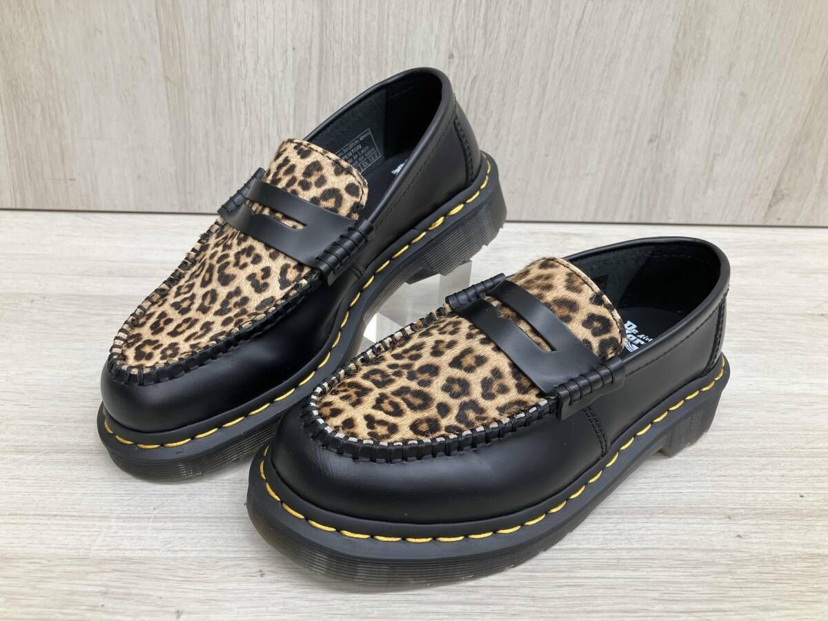 Dr. Martens Penton Leopard ドクターマーチン ペントン ローファー レディース サイズ UK3 EU36 レオパード ブラック 12,398円