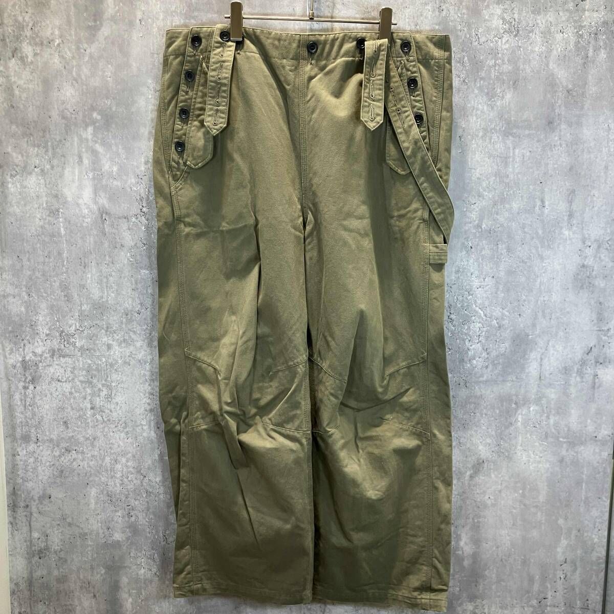 SUGERHILL オーバーオール オールインワン 19AW サスペンダーワークパンツ カーキ シュガーヒル