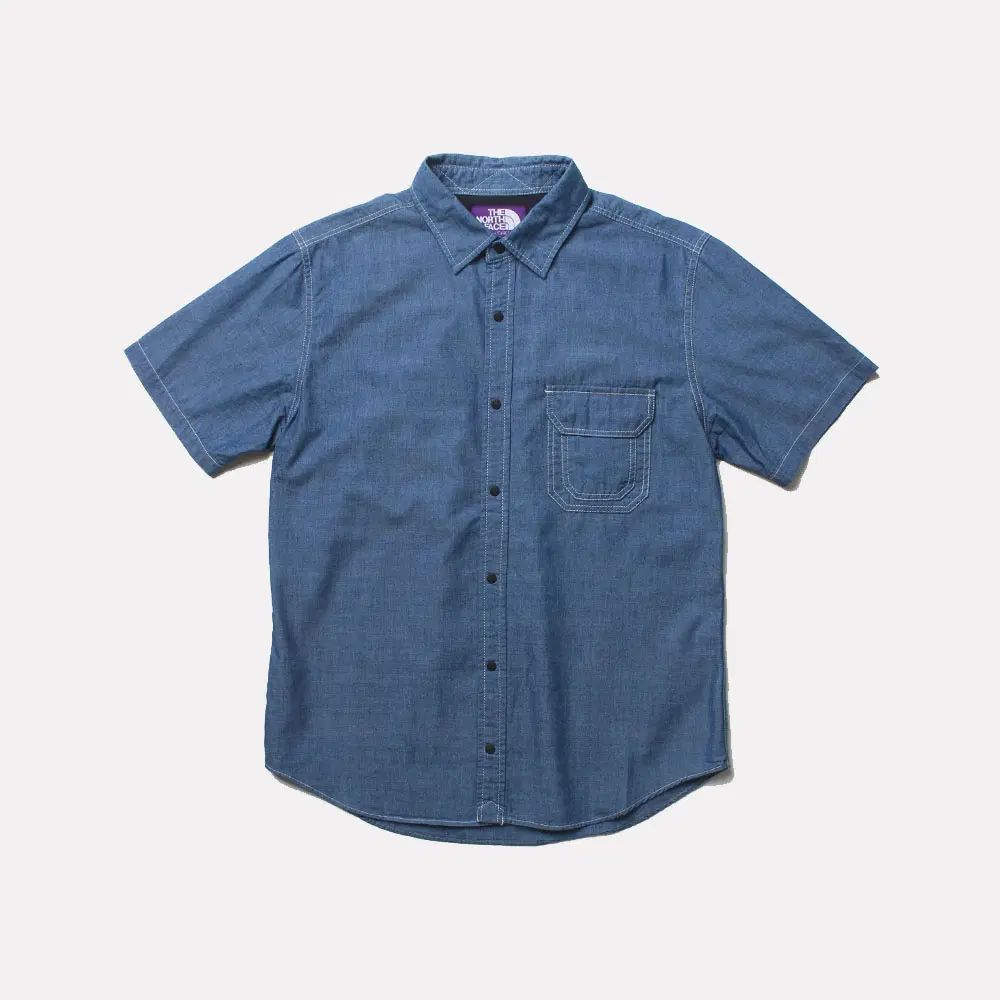 ザノースフェイス パープルレーベル シャンブレーシャツ PURPLE LABEL _2845