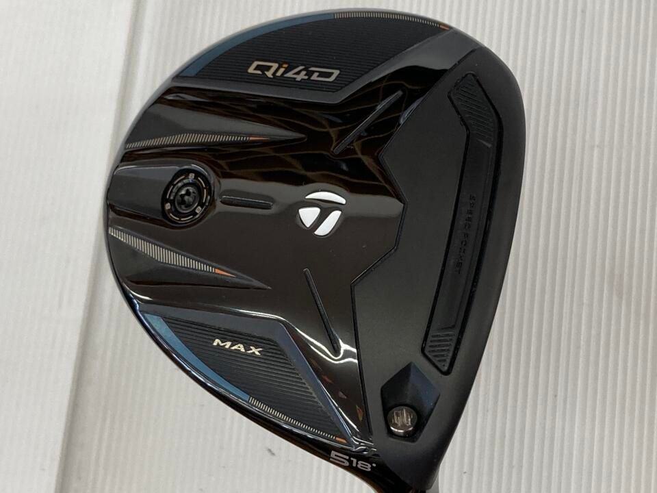 テーラーメイド Qi4D MAX 18度 REAX 55 (Qi4D) Sフレックス フェアウェイウッド 中古 ゴルフドゥ!大宮丸ヶ崎店【最短即日発送】
