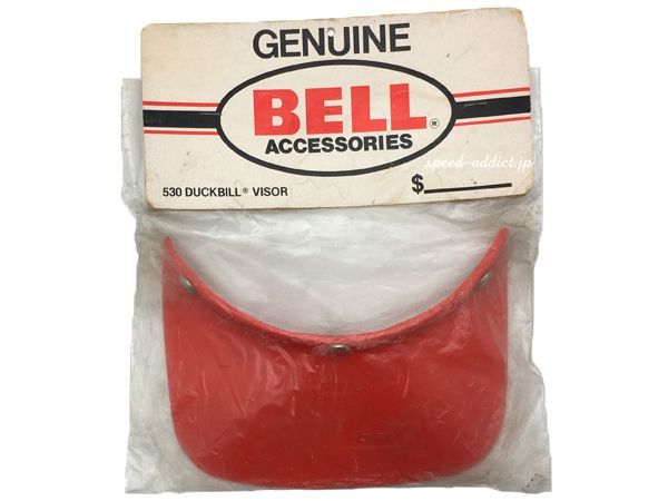 Dead Stock 新品 VINTAGE BELL 530 DUCKBILL VISOR ORANGE オレンジ デッドストック ビンテージ ベル ダックビル 530 バイザー 500tx super magnum