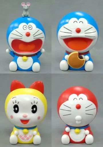 [Used] Trading Figure Complete Set of 4 “Doraemon Capcharacter Doraemon”